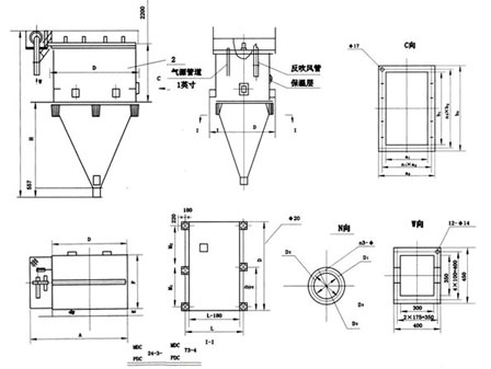 MDC、PDC煤磨布袋收塵器